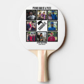 Aangepast proefvader van jaar Afstuderen fotocolla Tafeltennisbatje (Achterkant)