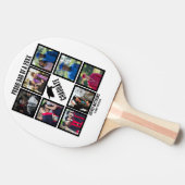 Aangepast proefvader van jaar Afstuderen fotocolla Tafeltennisbatje (Zijkant)