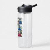 Aangepast proefvader van jaar Afstuderen fotocolla Waterfles (Links)