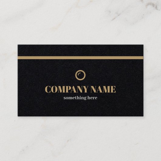 Aangepast professioneel Logo Visitekaartje (Voorkant)