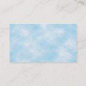 Aangepast profiel Airedale Terrier Western Silhoue Visitekaartje (Achterkant)