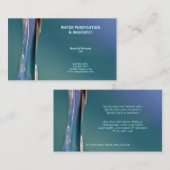 Aangepast profiel waterfotografie visitekaartje (Voorkant / Achterkant)