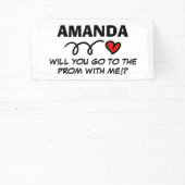 Aangepast project-hocovoorstel verzoek romantisch spandoek (Insitu)