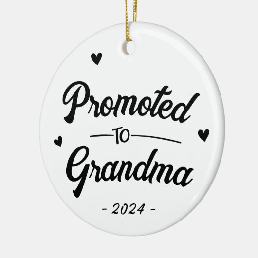 Aangepast promoot naar grootmoeder keramisch ornament (Links)