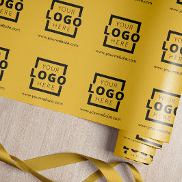 Aangepast promotiemateriaal voor bedrijven met Log Cadeaupapier
