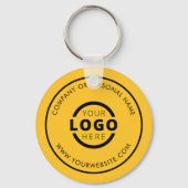 Aangepast promotiemateriaal voor bedrijven met Log Sleutelhanger (Voorkant)