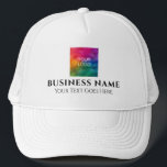 Aangepast promotiewerk toevoegen Logo van bedrijf  Trucker Pet<br><div class="desc">Het de promotiewerk van de douane voegt toe uploadt bedrijf de Aangepersonaliseerde Vakje van de Sjabloon van de Logo.</div>