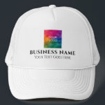 Aangepast promotiewerk toevoegen Logo van bedrijf  Trucker Pet<br><div class="desc">Het de promotiewerk van de douane voegt toe uploadt bedrijf de Aangepersonaliseerde Vakje van de Sjabloon van de Logo.</div>