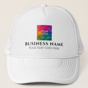 Aangepast promotiewerk toevoegen Logo van bedrijf Trucker Pet