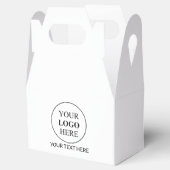 Aangepast promotioneel logo bedankdoosjes (Geopend)