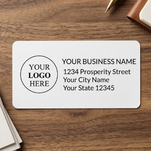 Aangepast promotioneel logo etiket