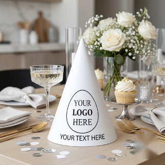 Aangepast promotioneel logo feesthoedjes