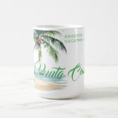 Aangepast Punta Cana Beach-souvenir Koffiemok (Center)