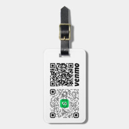 Aangepast QR-code-Bagagelabel Bagagelabel