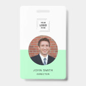 Aangepast QR-personeelsidentiteitsontwerp Badge (Voorzijde)