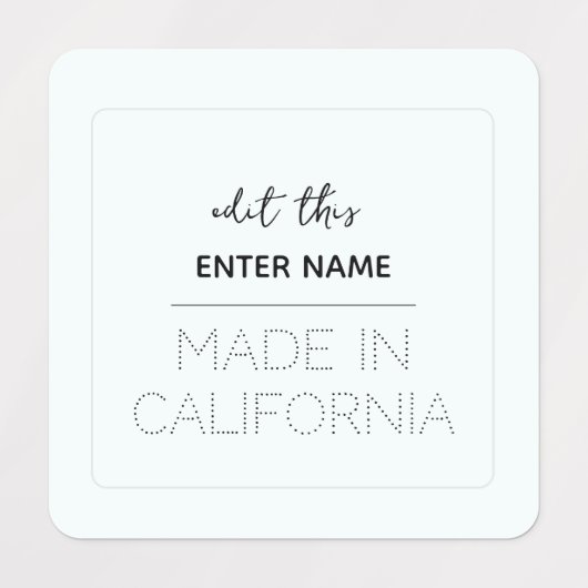 aangepast quilt-label labels (Design 1)