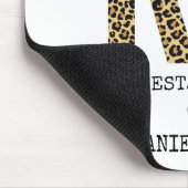 Aangepast RD-geregistreerd Dietitian Cheetah Print Muismat (Hoek)