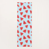 Aangepast realistisch watermeloenschijfje zomerpat yogamat (Achterkant)