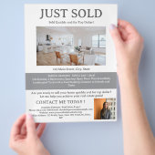 Aangepast recent verkocht flyer (Hand)
