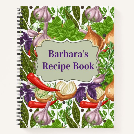 Aangepast recept boek (Voorkant)