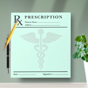 Aangepast recept Notitieblok – Bewerkbare Doctor R