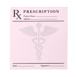 Aangepast recept Notitieblok – Bewerkbare Doctor R