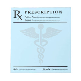 Aangepast recept Notitieblok – Bewerkbare Doctor R