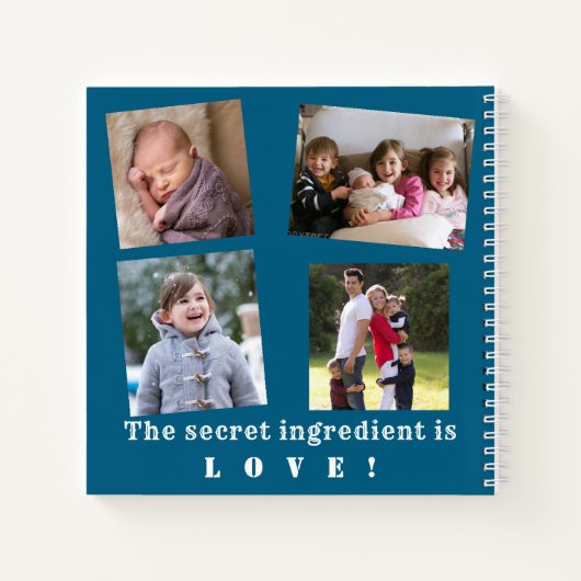 Aangepast,  recept notitieboek (Achterkant)