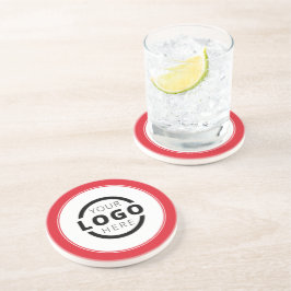 Aangepast reclamebord voor zakelijke Logo Rood Zandsteen Onderzetter