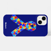 Aangepast reclamemateriaal voor autisme iPhone hoesje (Achterkant horizontaal)