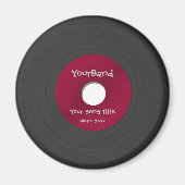 Aangepast record magneet (Voorkant)