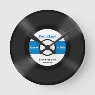 Aangepast record personaliseren ronde klok