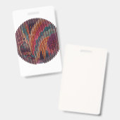 Aangepast Regenboog Koepel ID Badge – Verticaal (Voor- en achterkant)