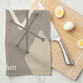 Aangepast reine atoomdiamanten theedoek (Quarter Fold)