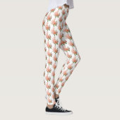 Aangepast rendement Rozen Ontwerp Modern elegant Leggings (Rechts)
