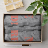 Aangepast retirement Gift Wrap Tissue Tissuepapier (Geschenk)