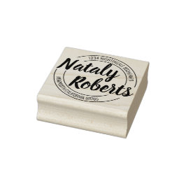 Aangepast retouradres aangepast rubberstempel
