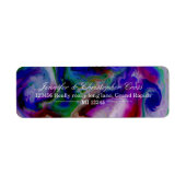 Aangepast retouradres labels voor verzending na ve (Voorkant)