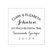 Aangepast retouradres stempel (Afrduk)