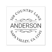 Aangepast retouradres  zelfinktende stempel (Design)