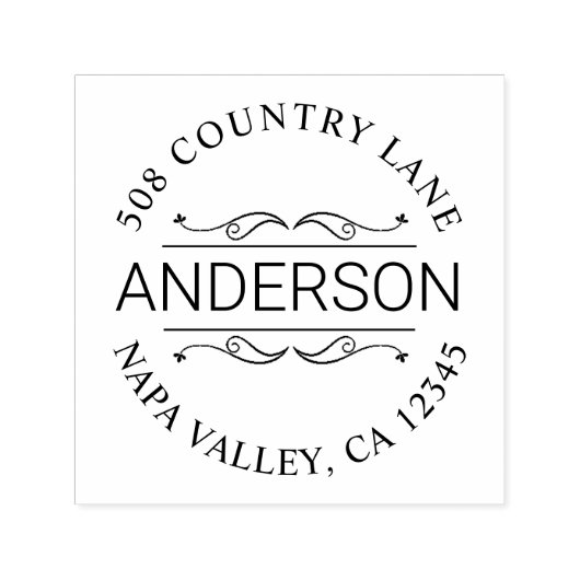 Aangepast retouradres  zelfinktende stempel (Design)