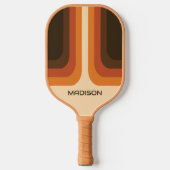 Aangepast Retro Pickleball Paddle (Voorkant)