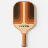 Aangepast Retro Pickleball Paddle (Achterkant)