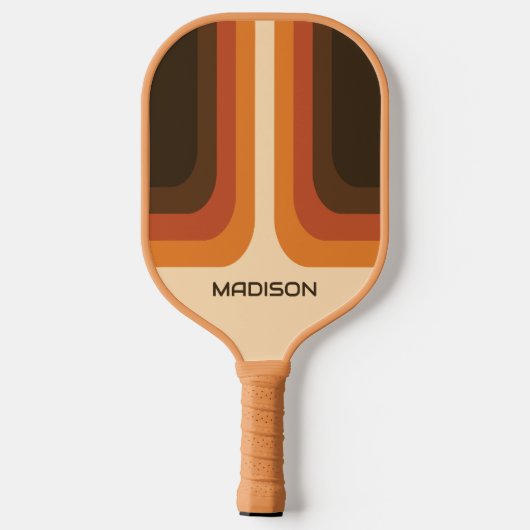 Aangepast Retro Pickleball Paddle (Achterkant)
