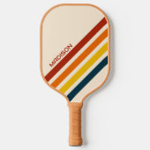 Aangepast Retro Pickleball Paddle (Voorkant)