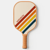 Aangepast Retro Pickleball Paddle (Achterkant)