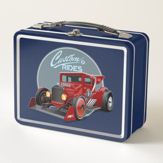 Aangepast retro raceautoconcept (Voorkant)