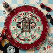 Aangepast Retro Restaurant Dartbord