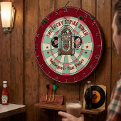 Aangepast Retro Restaurant Dartbord
