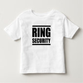 Aangepast - Ring Veiligheid peuter shirt (Voorkant)